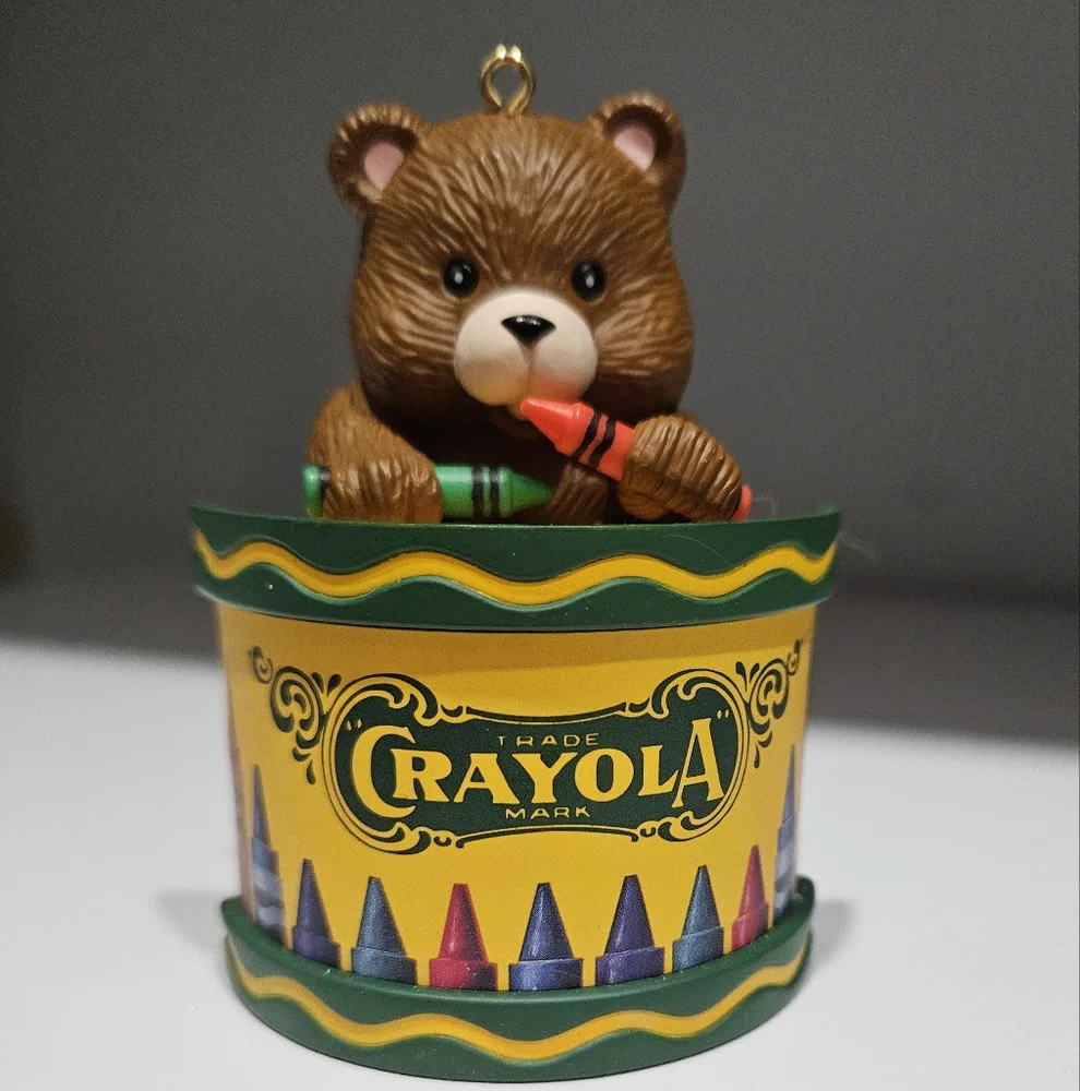 Crayola bear ornament - Picture 1 of 2